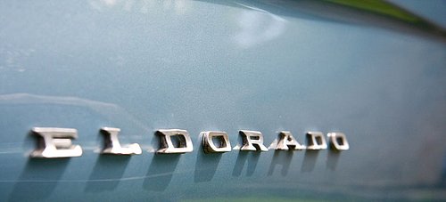1960 Cadillac Eldorado Schriftzug